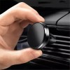 Soporte Magnético Universal para Auto Negro 1HORA,Compatible iPhoneSamsungMotorolaAndroid,Incluye Placa,Se Fija