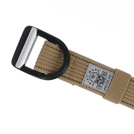 ARIAT Men's Tactical Work Belt with D Ring Buckle, Small, Tan, Tan, s