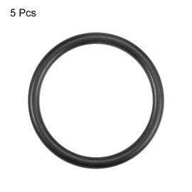 sourcing map Nitrile Rubber O-Rings 43mm OD 35mm ID 4mm Width, Metric Nitrile Rubber Sealing Gasket for Automotive Machine Plumbing, Pack of 5