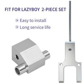 Metal Toggle Drive Connector and Clevis Mount Power Recliners Fits La-Z-Boy/Lazy boy Power Recliner Parts, Fits All L-Z-Boy Power Recliners