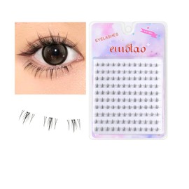 Bottom False Eyelashes, Natural False Eyelashes, For Partial, Bunch, Large Capacity, Natural, Handmade Matsueku, Self False Eyelashes