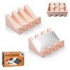 Coipdfty Self Draining Soap Dish,Silicone Suction Cup Soap Holder, Bathroom