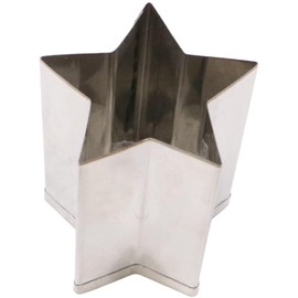 Kanda 075058 18-8 Stainless Steel Vegetable Cutter, Star, Large #3, Commercial Use