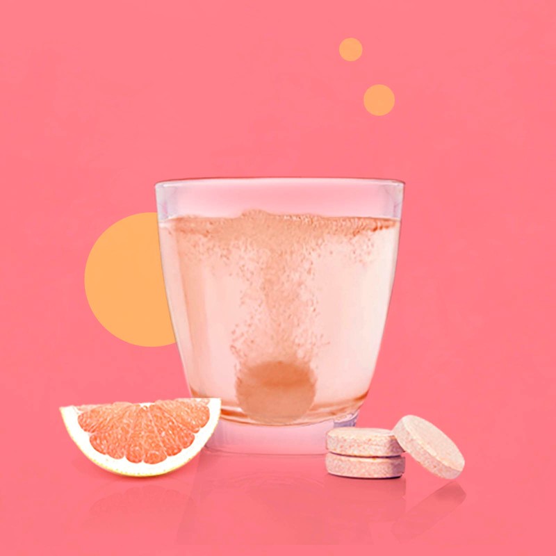 Hierro + Vitamina C Seltz Tabletas Efervescentes