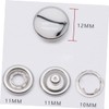 Hohopeti Snap Fastener 50pcs Clothing Accessories Buttons Snap in Buttons