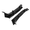 1 Pair Bumper Bracket 51117116667 Strong Strength Scratch Resistant Black