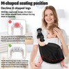 GoaePode Baby Carrier with Anti-Recline Lumbar Support, Hands Free Baby