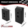RYANSTAR RACING Front Seat Riser Spacer Lift 3/4" Compatible with