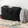 Soft Canvas Storage Bags with Zipper. Thick Breathable, 2pc King/Queen