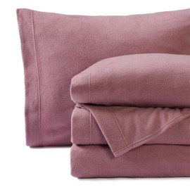 Springtree Home Ultra Soft Polar Fleece Sheets | Twin Size | Plush Micro Fleece Sheets | Cozy Velvet Winter Bedding | Twin - Rose