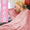ForestM Women’s Travel Essentials – 2-in-1 Airplane Blanket & Pillow,