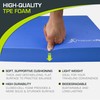 ProsourceFit Exercise Balance Pad, Non-Slip Cushioned Foam Mat & Knee