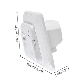 Operitacx 16A Mechanical Temperature Controller with External NTC Probe for Underfloor Heating Room Thermostat LED Display Easy Operation Compatible with Hot Water Heating Systems
