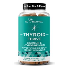 Thrive Energy Support Zinc Selenium Iodine 60 Cápsulas