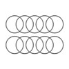 sourcing map Pack of 10 Sealing Rubber Metric O-Rings 37