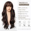 Esmee Long Wavy Brown Wigs for Women Natural Synthetic Hair