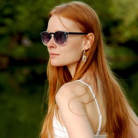 Joopin Acetate Keyhole Round Sunglasses Polarized UV Protection Retro Shades for Women Men Sun Glasses Sunnies (Gradual Black Brown)