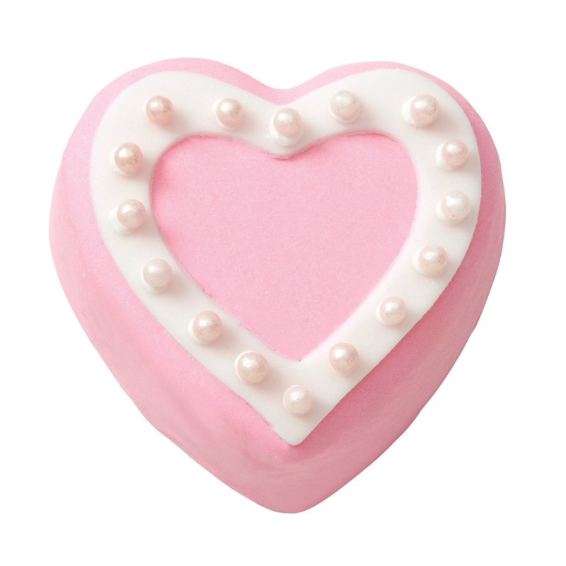 Wilton 2105-4824 Molde silicón mini corazónes 6 cavidades (2.5 x