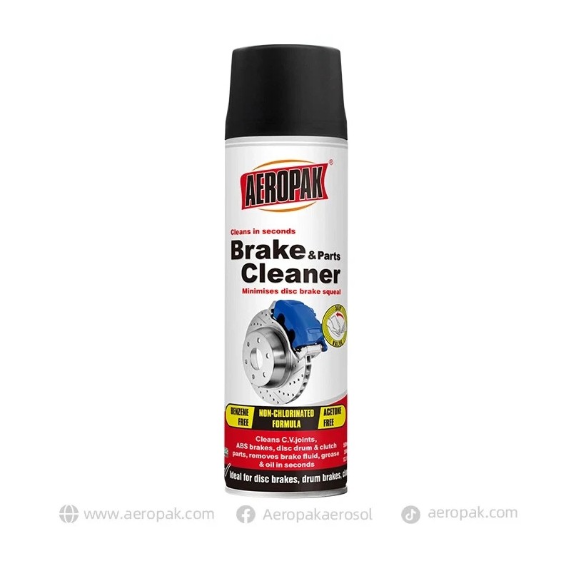Aeropak Brake Cleaner - removal of brake fluid and oil