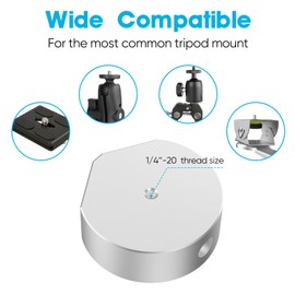 Starlink Mini Tripod Adapter， Aluminum Alloy Mount for 1/4"-20 & 3/8"-16 Threads ，Secure to Tripods, Clamps & Accessories ，Compatible with Pipe Adapter