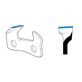 Oregon 560510 PowerSharp 交換用ソーチェーンキット CS300用 車載パワーシャープシステム 16インチ シルバー