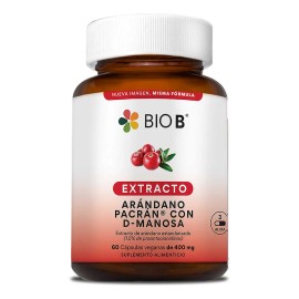 Bio B 60 Cápsulas Extracto De Arándano Con D-manosa Sabor N/A