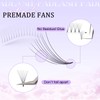 FADLASH Premade Lash Fans C Curl Premade Fans Eyelash Extensions