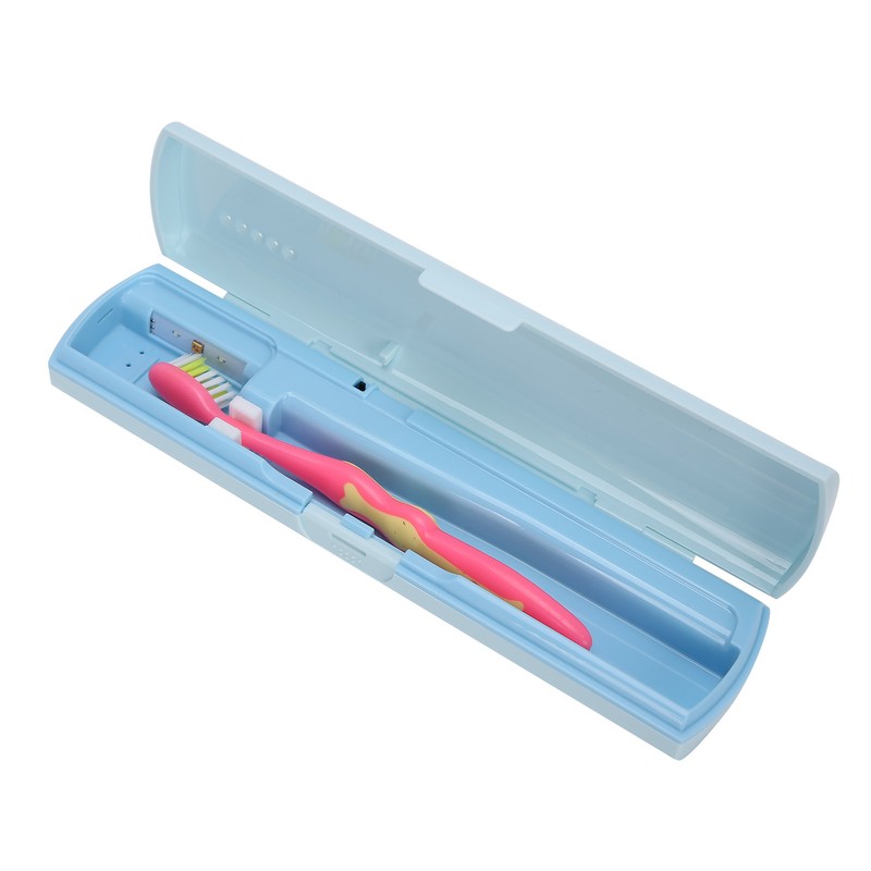 UVC Toothbrush Case LED Storage Box Cleaning USB Rechargeable Toothbrush