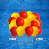 Balloons hub 5 Inch Small Balloons Plain Balloons Arch Set