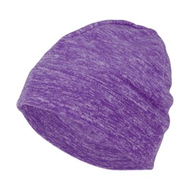 VekAuto Cycling Hat Keep Warm Hard Hat Liner Polyester Purple 26x20cm 1 Pcs
