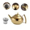 Gatuida Elegant Stainless Steel Teapot Tea Sets for Women Tea