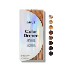 dpHUE Color Dream, Strawberry Blonde - Ammonia-Free, Demi-Permanent Hair Color - Lasts 16 Washes - Boosts Shine - Paraben & Sulfate Free, Leaping Bunny Certified