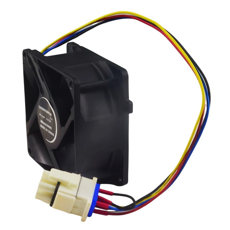 WR60X29099 Refrigerator Evaporator Fan Motor, Compatible with GE Refrigrator, Replace