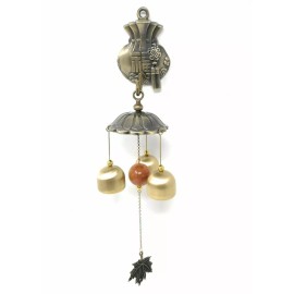 THY COLLECTIBLES Feng Shui Brass Door Chime Wind Chime windbell - Chinese Fu...