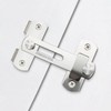 Stainless Steel Plate Hook Door Latch & Lock Fastener Large 2ea