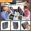 Car Trash Can, 2 Mini Car Accessories with Lid and