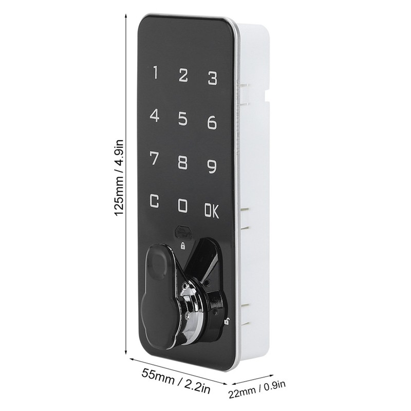 Electronic Touching Screen File Cabinet Password Lock Smart Electronic Lock
