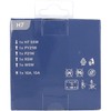 Unitec 73082 Replacement Lights Set H7 Blue