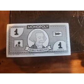 Hasbro MONOPOLY THE SIMPSONS EDITION 2011 Replacement Money SEALED Futurama Collectors