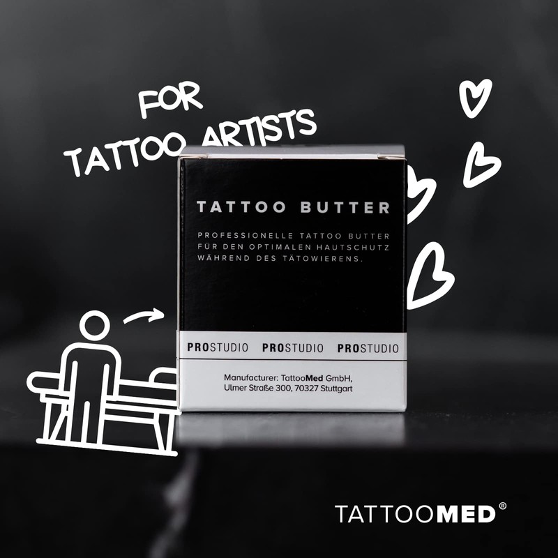 TattooMed® Tattoo Butter - Professional Tattoo Butter for Optimal Skin