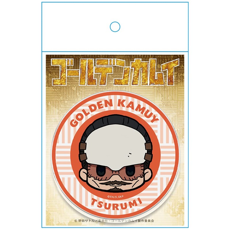 Azu Maker Golden Kamui Churu Chara Acrylic Coaster D [Lieutenant