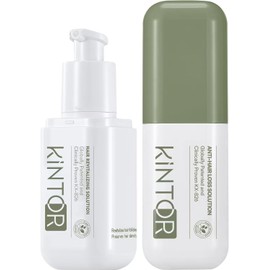 KINTOR Producto Para El Crecimiento Y Engrosamiento Del Cabello Con Kx-826 Dht Al 0.5%, Esencia De Extracto Vegetal, Solución Anticaída, Laca Para El Cabello, Control De Grasa En 3 Días, Reducción De