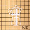 Espresso Jug Cookie Cutter, 1 Piece. Bakerlogy