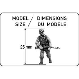 Heller 49606 Figures Armoured Grenadiers Allemands