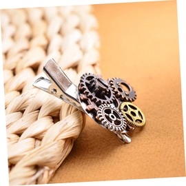 Outanaya 2pcs Gothic Hair Accessories Steampunk Gear Hair Clips for Women Hair Barrettes Fashion Decorative Hair Pins
