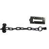 UAP Black Iron Hardware Door Chain - Sliding Door Chain