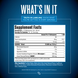 SIRENLABS Vaso-VOL Liquid Muscle Pump Volumizer with Agmatine Sulfate - Pre Workout for Men to take Your Workouts to The Next Level with Vascularity and Performance (Mixed Berry)