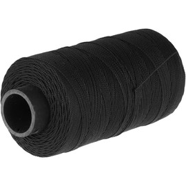 1Pc Black Twisted Nylon Line Twine String Cord for Gardening Marking DIY Projects Crafting Masonry Tarps and Tie-Downs