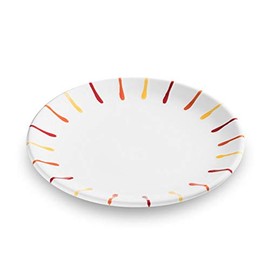 Gmundner Keramik Dessert Plate 20 cm Diameter with 'Landlust' Design