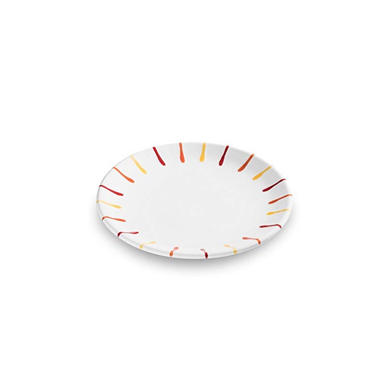 Gmundner Keramik Dessert Plate 20 cm Diameter with 'Landlust' Design